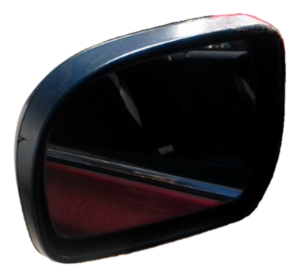 2011-2014 Subaru Legacy Red Power Door/Side View Mirror - Left (Driver) (Used OEM)