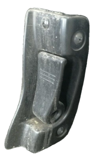 2005-2021 Nissan Frontier Black Exterior Door Handle - Rear, Right (Passenger) (Used OEM)