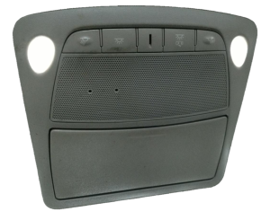 2019-2022 Nissan Rogue Sport Tan Front Roof Console with Map Lamps (Used OEM)
