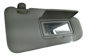 2019-2022 Nissan Rogue Sport Tan Sun Visor without Illuminated Vanity Mirror - Right (Passenger) (Used OEM)