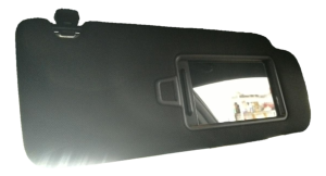 2016-2019 Hyundai Sonata Black Sun Visor with Sunroof - Right (Passenger) (Used OEM)