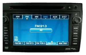 2012 GMC Acadia Audio Video Disc Navigation Radio Receiver (Used OEM)