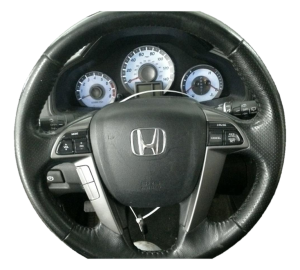 2009-2015 Honda Pilot Black Tilt and Telescopic Steering Column with Key (Used OEM)