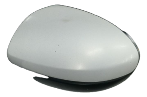 2010-2013 Mazda 3 White Power Door/Side View Mirror - Left (Driver) (Used OEM)