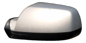 2010-2011 Chevrolet Equinox White Power Door/Side View Mirror - Left (Driver) (Used OEM)