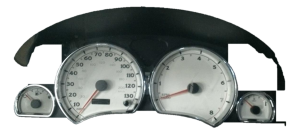 2006-2007 Saturn Vue White Face Instrument Cluster (Used OEM)
