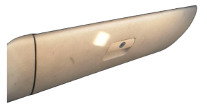 2007-2014 GMC Yukon XL Tan Glove Box Assembly (Used OEM)