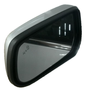 2016-2017 Chevrolet Equinox Silver Power Door/Side View Mirror - Left (Driver) (Used OEM)