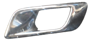 2013-2019 Ford Police Interceptor Sedan Black Interior Door Handle - Front, Left (Driver) (Used OEM)