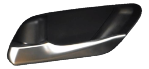 2019-2025 Nissan Altima Black Interior Door Handle - Front, Left (Driver) (Used OEM)