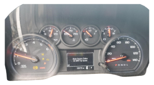 2021-2022 Chevrolet Silverado 1500 Instrument Cluster with 3.5-Inch Monochromatic Display (Used OEM)