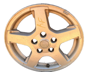 2005-2007 Jeep Grand Cherokee 17x7.5 5-Spoke Machined Alloy Wheel (Used OEM)
