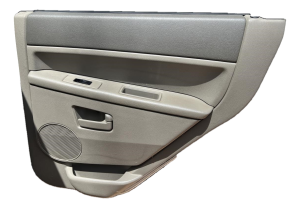 2005-2010 Jeep Grand Cherokee Tan Door Interior Trim Panel - Rear, Right (Passenger) (Used OEM)