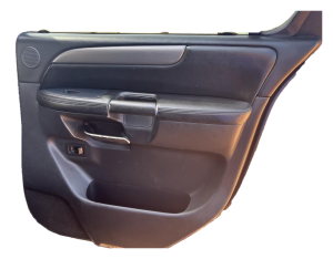 2011-2013 INFINITI QX56 Black Door Interior Trim Panel - Rear, Right (Passenger) (Used OEM)