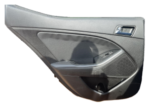 2011-2015 Kia Optima Black Door Interior Trim Panel - Rear, Left (Driver) (Used OEM)