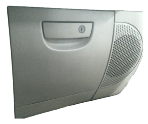 2007-2010 Jeep Wrangler Gray Glove Box (Used OEM)