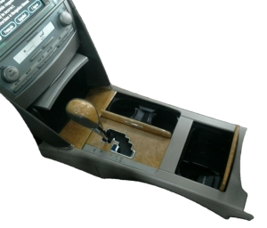 2007-2009 Toyota Camry Tan Front Floor Console Panel (Used OEM)