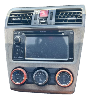 2015 Subaru WRX Navigation Radio Receiver Faceplate ID FV619US (Used OEM)