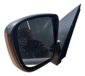 2022-2025 Nissan Frontier White Manual Door/Side View Mirror - Left (Driver) (Used OEM)