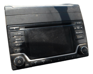 2018-2021 Nissan Frontier Black AM FM CD Satellite Radio Receiver with 5-Inch Display (Used OEM)
