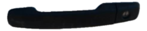 2012-2015 Nissan Xterra Black Exterior Door Handle - Front, Left (Driver) (Used OEM)