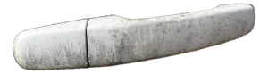 2005-2009 Chevrolet Equinox White or Rear Exterior Door Handle - Front, Right (Passenger) (Used OEM)