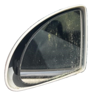 2008-2010 Pontiac G6 White Power Door/Side View Mirror - Left (Driver) (Used OEM)