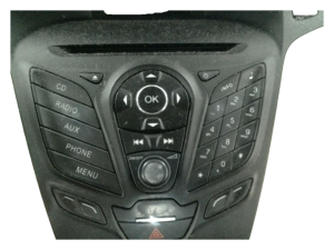 2012-2013 Ford Focus Radio Audio Control Panel (Used OEM)