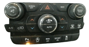 2016-2017 Jeep Grand Cherokee Dual-Zone Automatic Temperature Control Module (Used OEM)