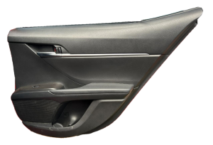 2018-2024 Toyota Camry Black Door Interior Trim Panel - Rear, Right (Passenger) (Used OEM)