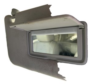 2013 INFINITI JX35 Tan Illuminated Sun Visor - Right (Passenger) (Used OEM)