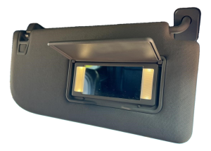 2018-2020 Ford F-150 Black Sun Visor with Illuminated Vanity Mirror - Right (Passenger) (Used OEM)
