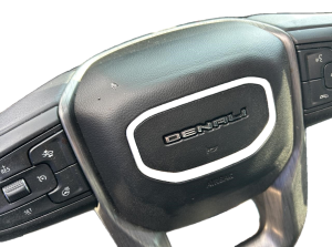 2020-2025 GMC Sierra 2500 HD Black Steering Wheel Air Bag - Left (Driver) (Used OEM)
