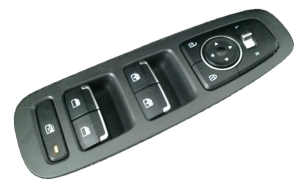 2020-2023 Hyundai Sonata Master Power Window and Door Lock Switch - Left (Driver) (Used OEM)
