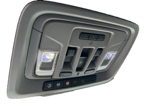 2020-2025 GMC Sierra 2500 HD Black Front Overhead Dome Light and Control Switch Panel (Used OEM)