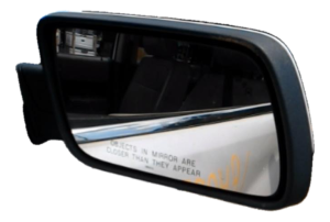 2013-2019 Ford Flex White Power Door/Side View Mirror - Right (Passenger) (Used OEM)