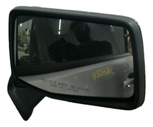 2019-2022 Chevrolet Silverado 1500 Black Power Door/Side View Mirror - Right (Passenger) (Used OEM)