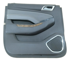 2015-2020 GMC Yukon XL Brown Door Interior Trim Panel with Power Windows and Locks - Rear, Left (Driver) (Used OEM)