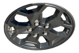 2023 Jeep Wrangler Black 17x7.5 Y-Spoke Black Painted Alloy Wheel (Used OEM)