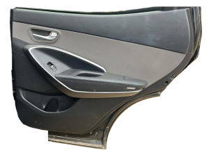 2019 Hyundai Santa Fe XL Gray Door Interior Trim Panel - Rear, Right (Passenger) (Used OEM)