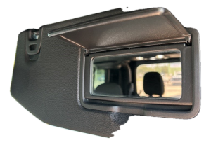 2018-2025 Jeep Wrangler Black Non-Illuminated Sun Visor - Right (Passenger) (Used OEM)