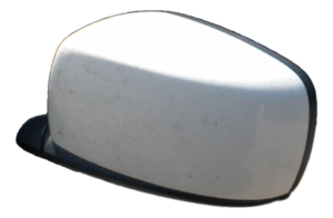 2011-2020 Dodge Grand Caravan White Power Heated Door/Side View Mirror - Left (Driver) (Used OEM)