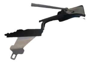 2011-2020 Dodge Grand Caravan Black 2nd Row Seat Belt Assembly - Rear, Left (Driver) (Used OEM)