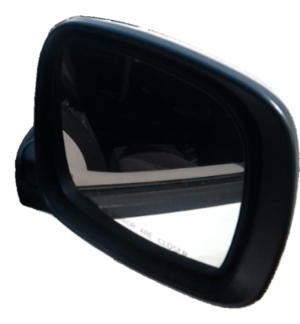 2011-2020 Dodge Grand Caravan White Power Door/Side View Mirror - Right (Passenger) (Used OEM)