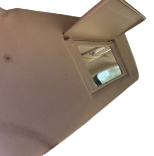 2004-2008 Ford F-150 Tan Non-Illuminated Sun Visor - Left (Driver) (Used OEM)
