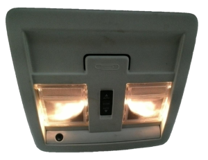 2007-2011 Dodge Nitro Tan Floor Console Panel with Sunroof (Used OEM)