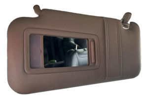 2017-2020 Mazda CX-5 Black Illuminated Vanity Mirror Sun Visor - Left (Driver) (Used OEM)