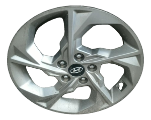 2022-2024 Hyundai Tucson 17x7 5-Spoke Silver Painted Alloy Wheel (Used OEM)