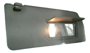 2006-2010 Honda Odyssey Gray Sun Visor - Right (Passenger) (Used OEM)