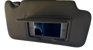 2016-2022 Honda HR-V Black Illuminated Vanity Mirror Sun Visor - Right (Passenger) (Used OEM)